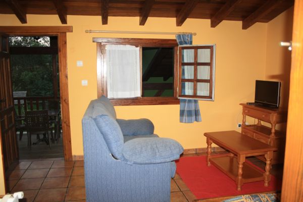 Zona de estar de una habitación